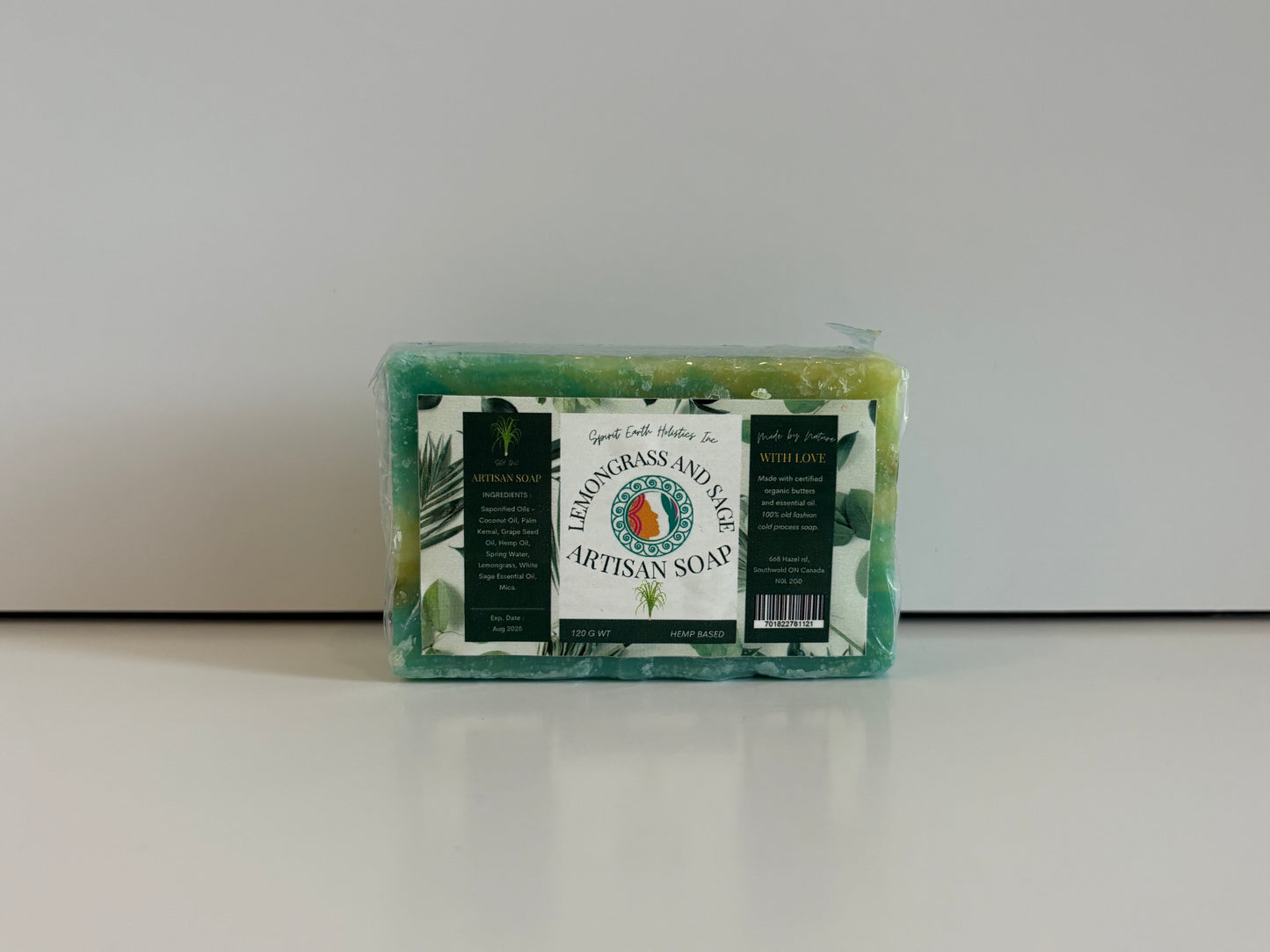 Lemongrass and Sage Soap