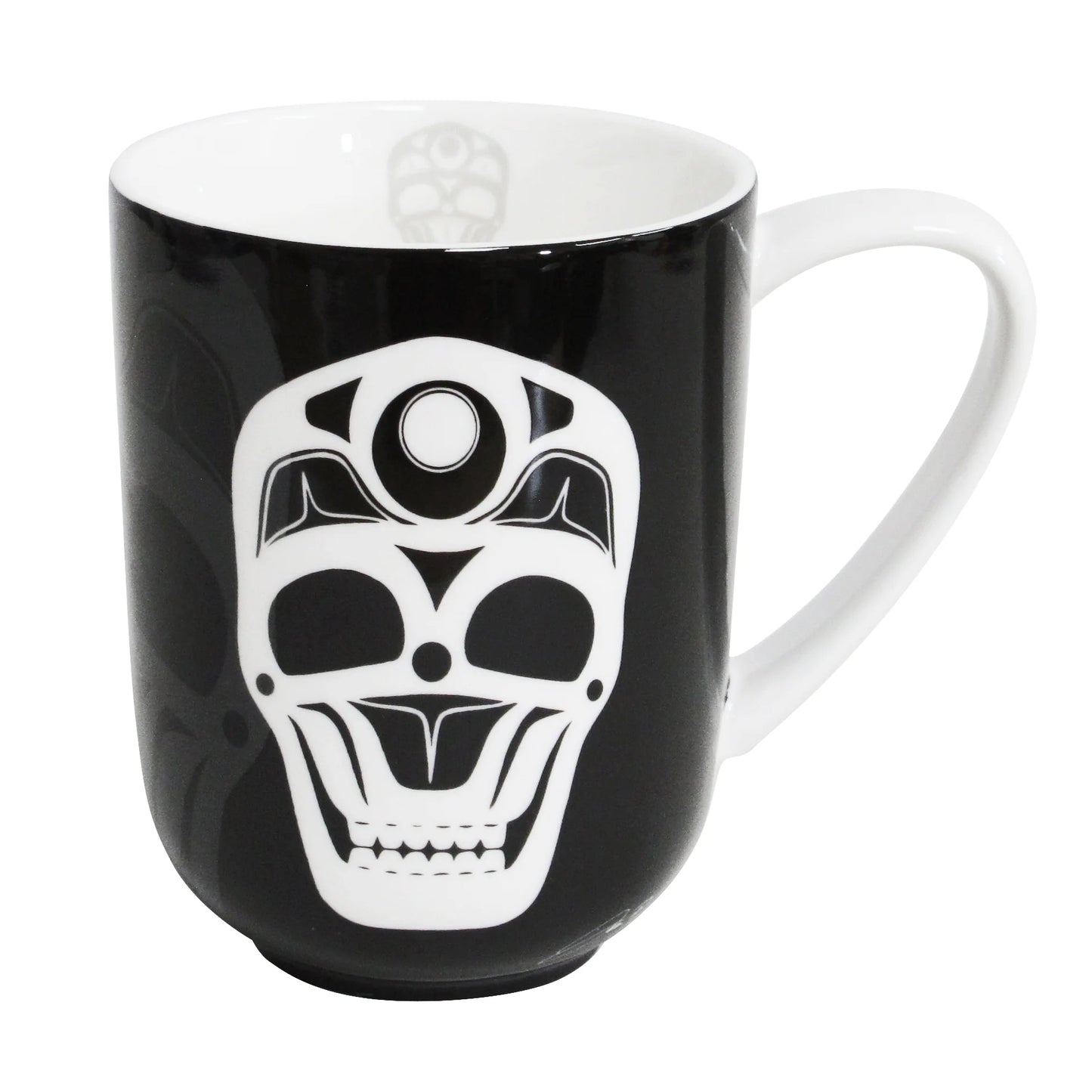 Skull Mug Porcelain Mug