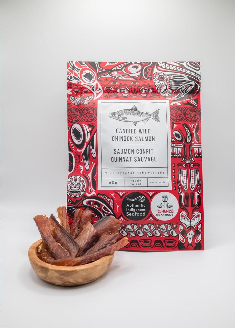 Candied Wild Salmon - Chinook Salmon